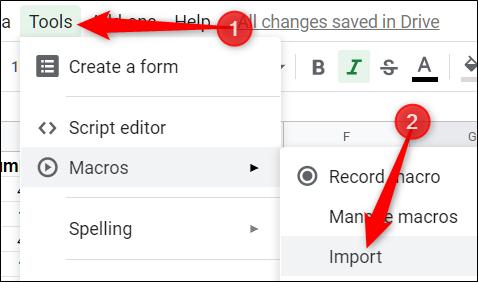 Hướng dẫn cách tự động hóa Google Sheets bằng Macro